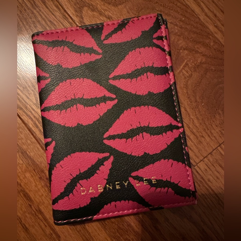 Dabney Lee passport and card holder NEW